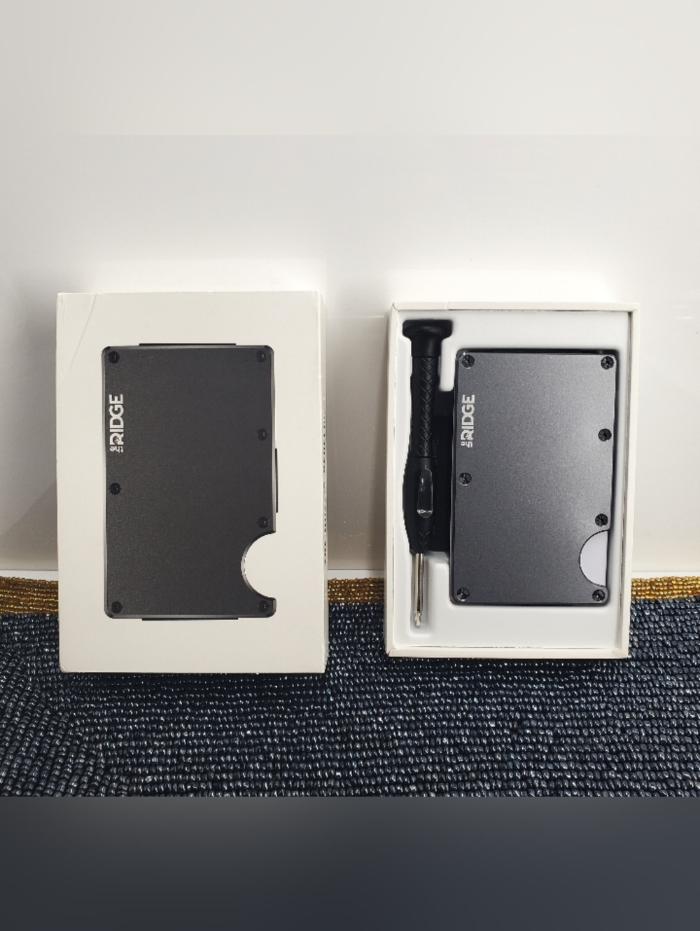 The Ridge Wallet-Slim Minimalist Compact Wallet and Card Holder | RFID Protected